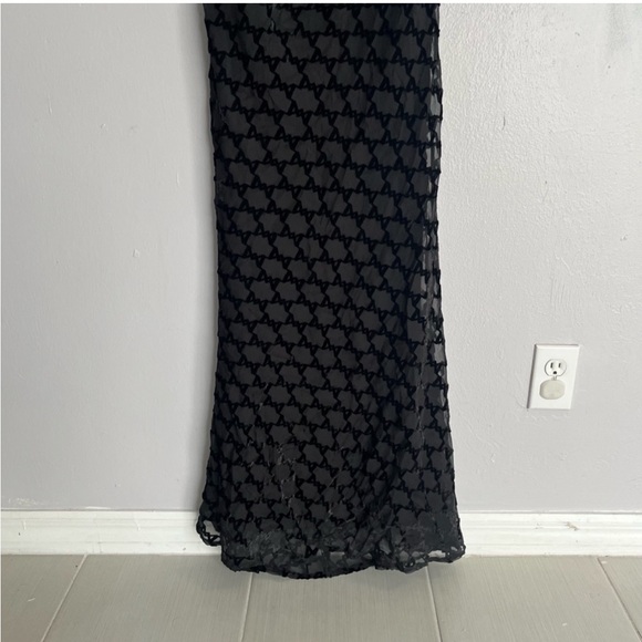 Meshki Mikela velvety monogram black dress - Picture 8 of 10